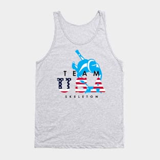 Skeleton USA Tank Top